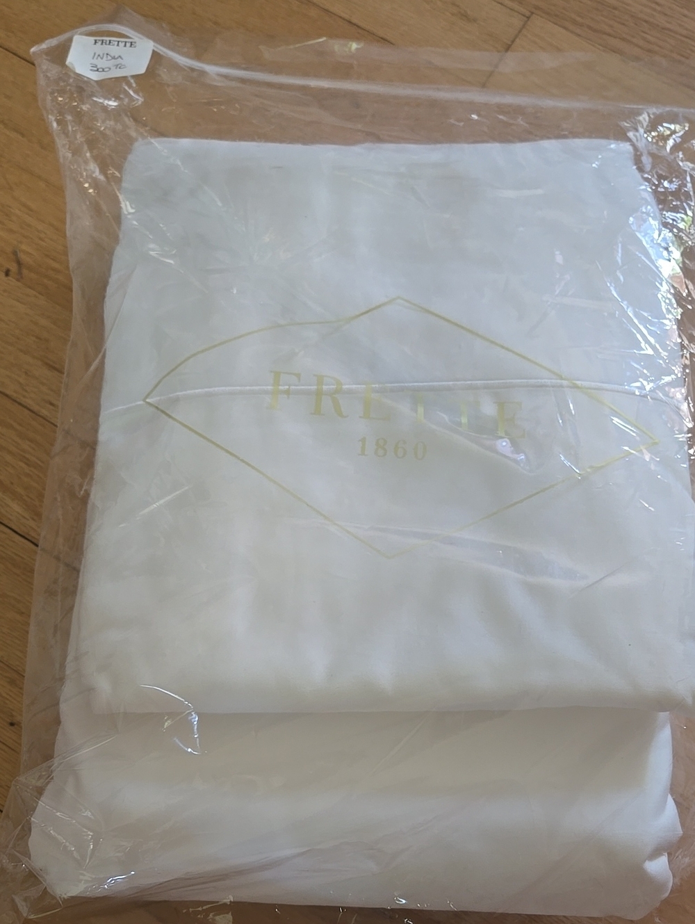 Frette White Luxury Duvet Cover 300 TC